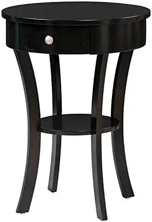 

Accents Schaffer End Table, Black Vinilo autoadhesivo d טפט לאקוריום Colored contacts Vinyl flooring tiles Peel and s