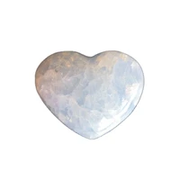 natural blue crystal mineral blue crystal cluster kyanite sheet original stone heart shaped rare stone ore specimen