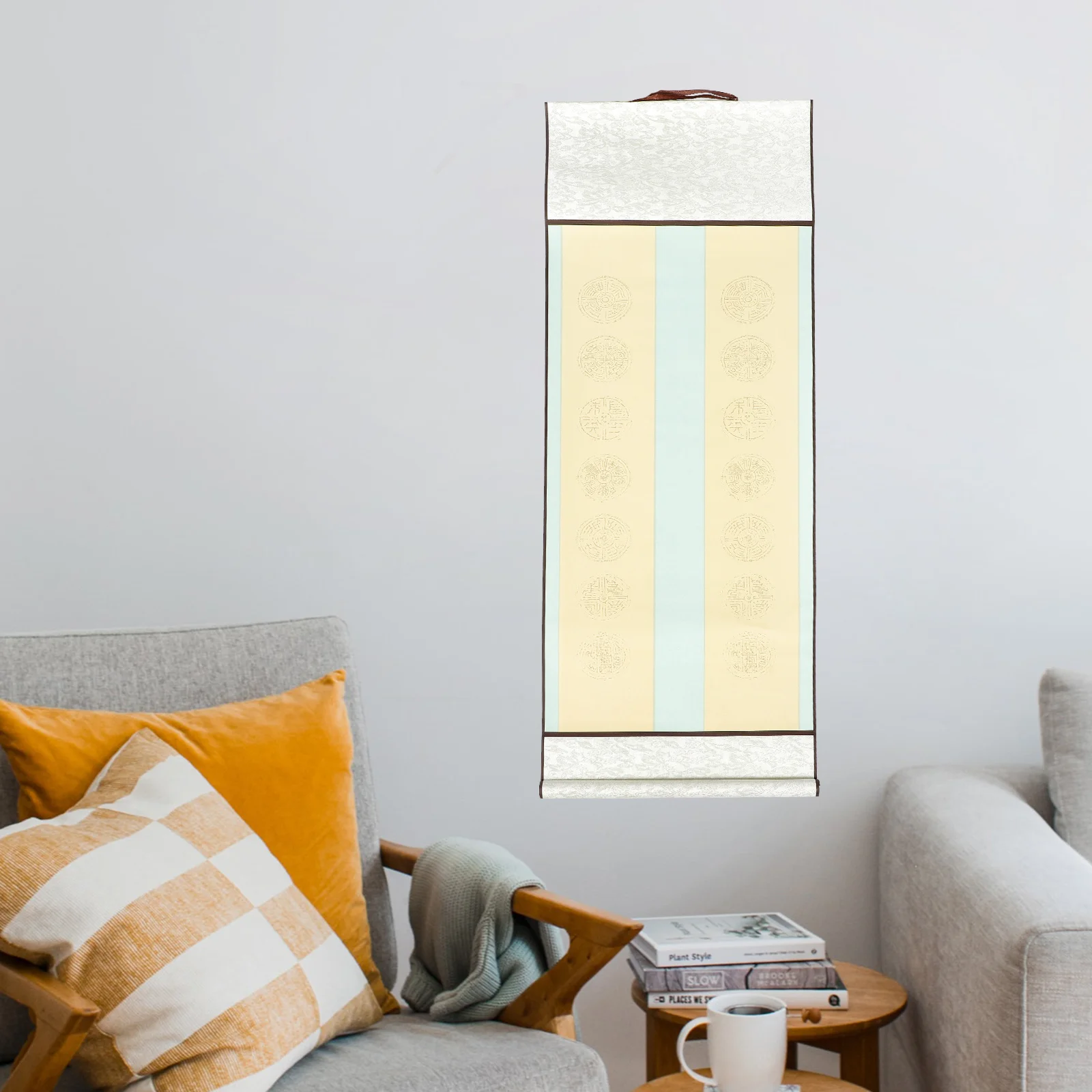 Пустой свиток бумага для китайской каллиграфии бытовой рис подвесные свитки