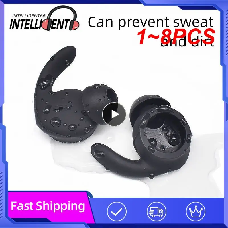 

1~8PCS Earbud Cover In-Ear Tips Soft Silicone Skin Ear Hook Buds Replacement for Hua-wei xSport/Honor AM61 Sport