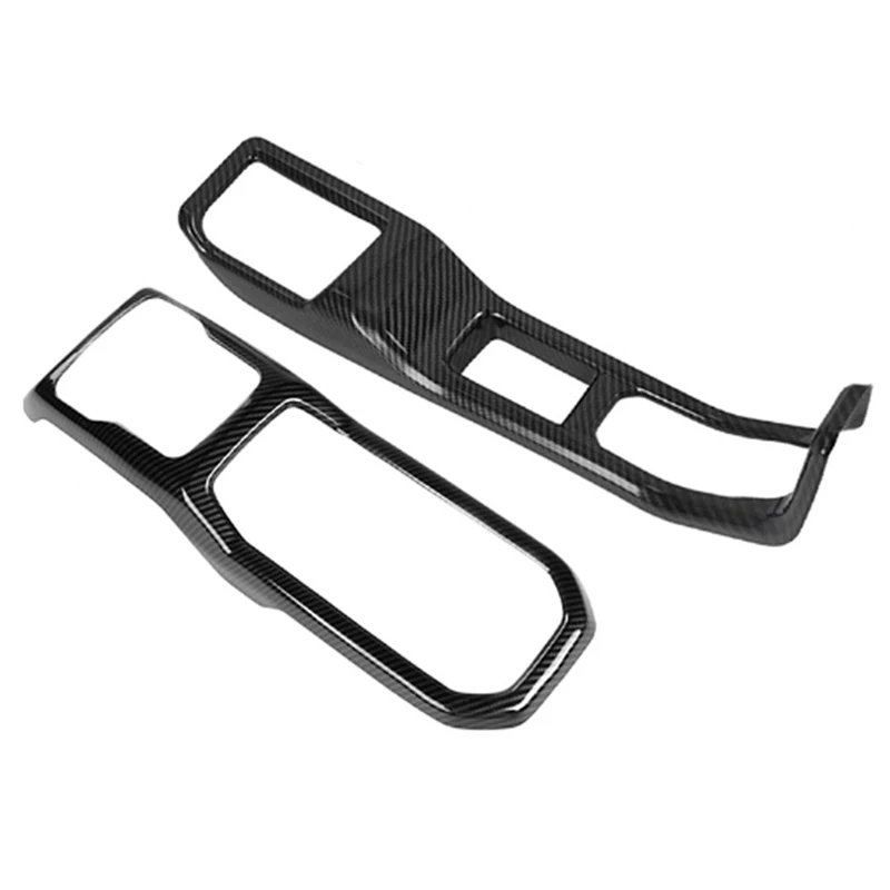 

4WD Gear Shift Panel Decoration Front Water Cup Holder Cover For Jeep Wrangler JL 2018-2023 Car Interior Mouldings