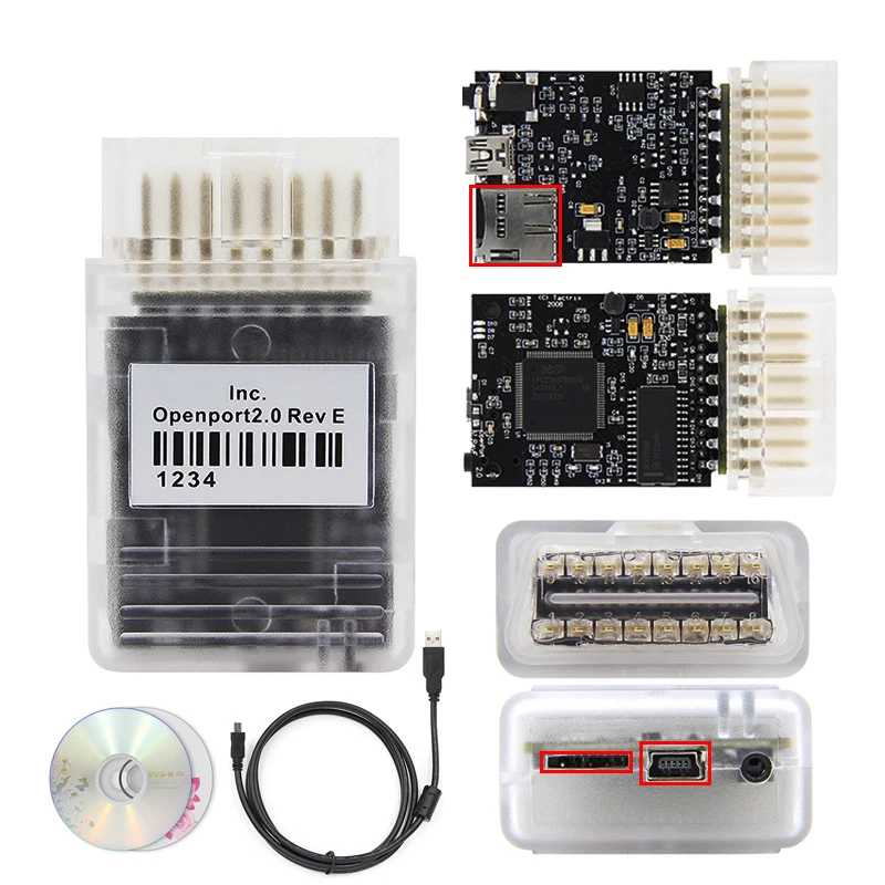 

Tactrix Openport 2.0 ECU FLASH open port 2 0 Auto Chip Tuning OBD 2 OBD2 Car Diagnostic Tool For Mercedes-Benz J2534 Scanner