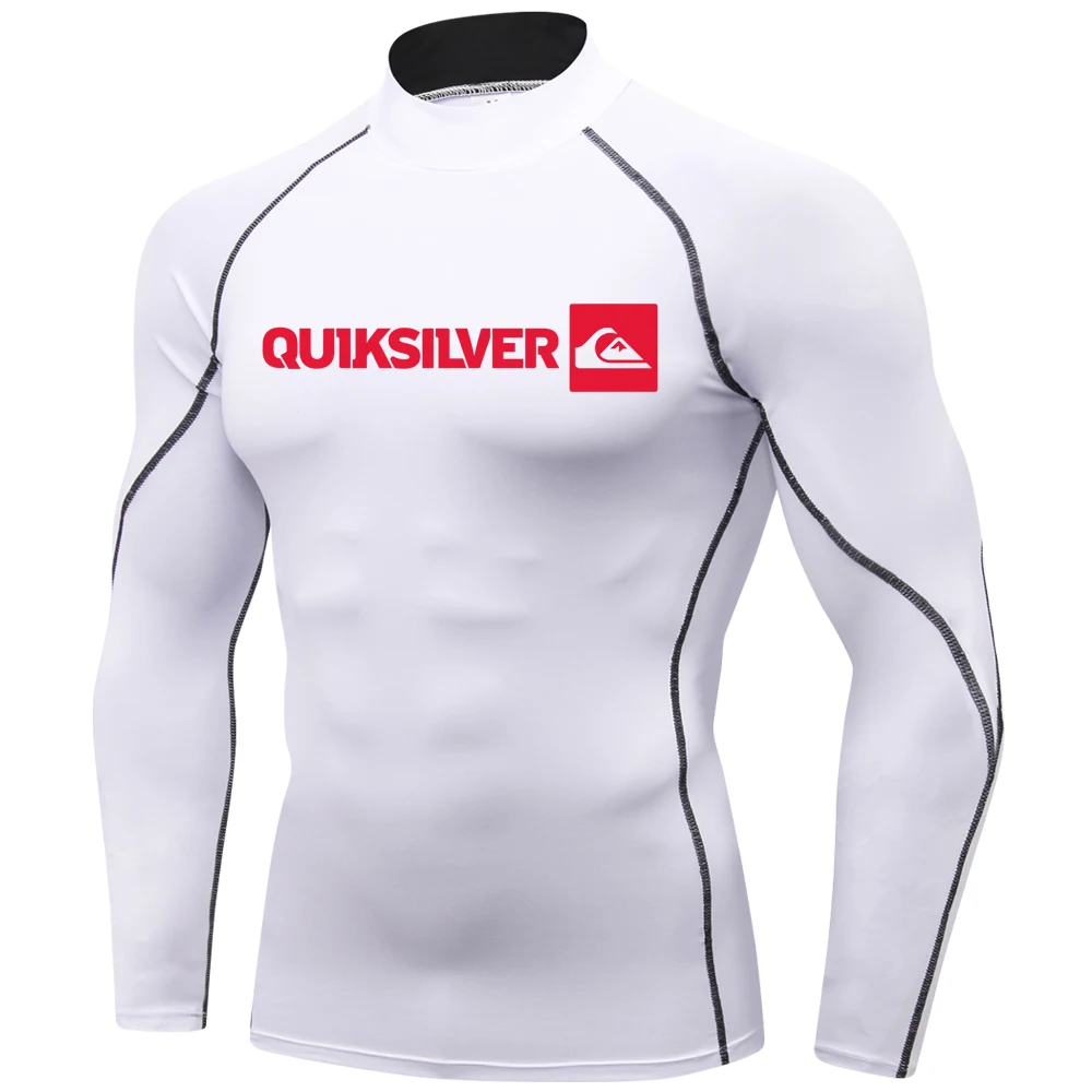 Мужские колготки с защитой от УФ-лучей Мужской купальный костюм Rashguard длинным