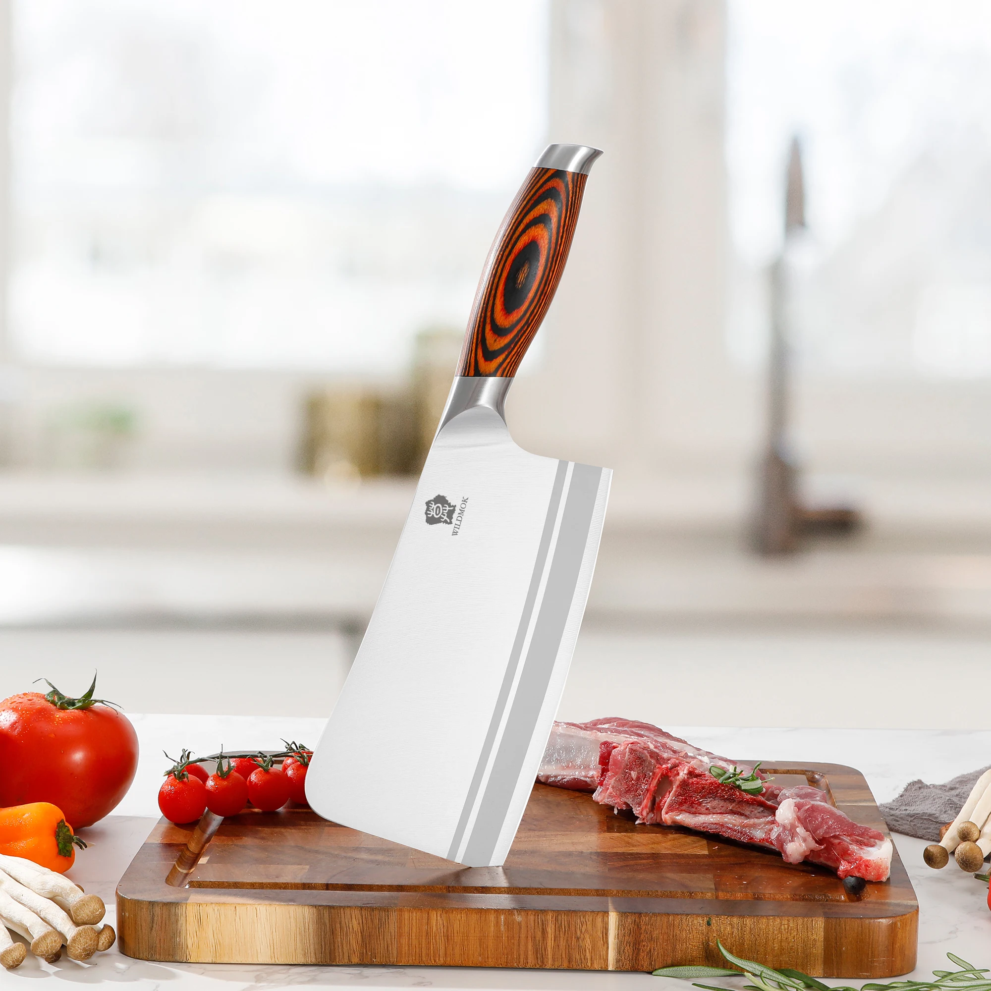 WILDMOK сверхмощный высококачественный немецкий 7-дюймовый мясной нож из