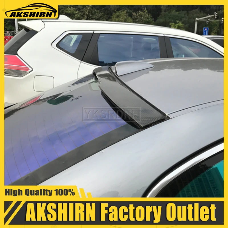 

Спойлер для BMW E60 M5 520 525 528 535, высококачественный спойлер из ABS/искусственного углеродного волокна, автомобильный спойлер на крышу заднего кр...