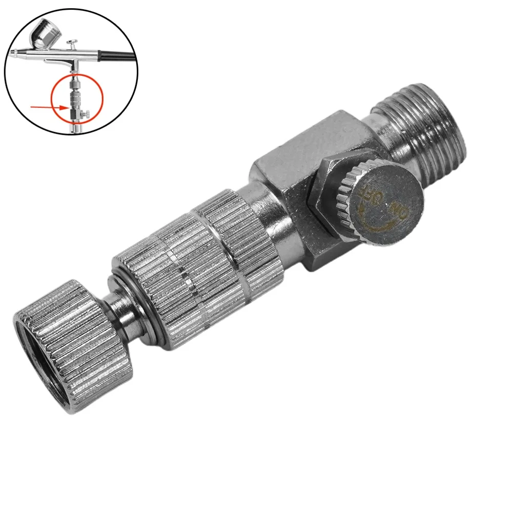 

1 Pc Airbrush Hose Adapter Quick Release Disconnect Release Coupling Adapter Connect For Tracheal Ligation Tool Accessories