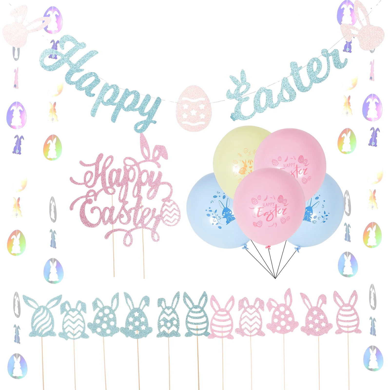 

1 Set Easter Decor Easter Decoration Outside Easter Decorations Easter Centerpieces Easter Decor Easter Party Decor