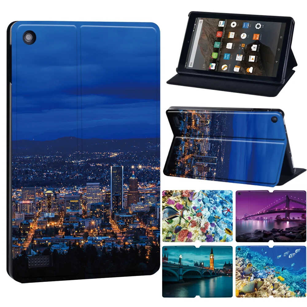 For Fire HD 10/10 Plus 11th Generation 2021 Tablet Case Fire HD 8/8 Plus Cover for Fire 7/Fire HD 8/Fire HD 10 + Free Stylus
