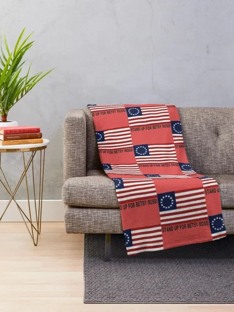 Фото Плед Stand up for Betsy Ross Rush Limbaugh, пушистый, мягкий, для спальни и гостиной №2