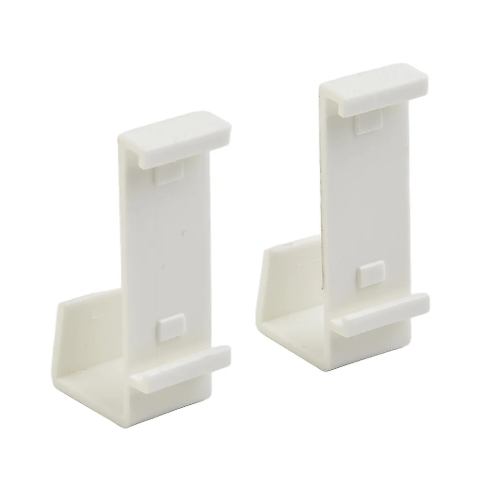 

2/10/20pc Heavy Duty Curtain Rod Bracket Practical Bracket Hang Curtain Rod Holders Tap Right Into Window Frame Rod High Quality
