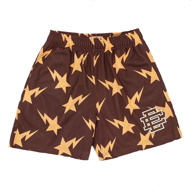 Мужские повседневные шорты Eric Emanuel новинка лета 2024 спортивные с цветочным