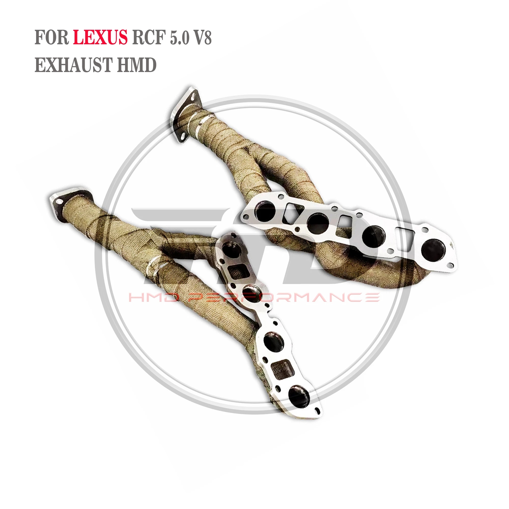 Выхлопная система HMD водосточная труба с высокой пропускной способностью для LEXUS