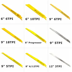 30% скидка 10 шт. лезвия для сабельной пилы, биметаллическая сабельная пила, лезвие для резки дерева, металла, демонтаж меча