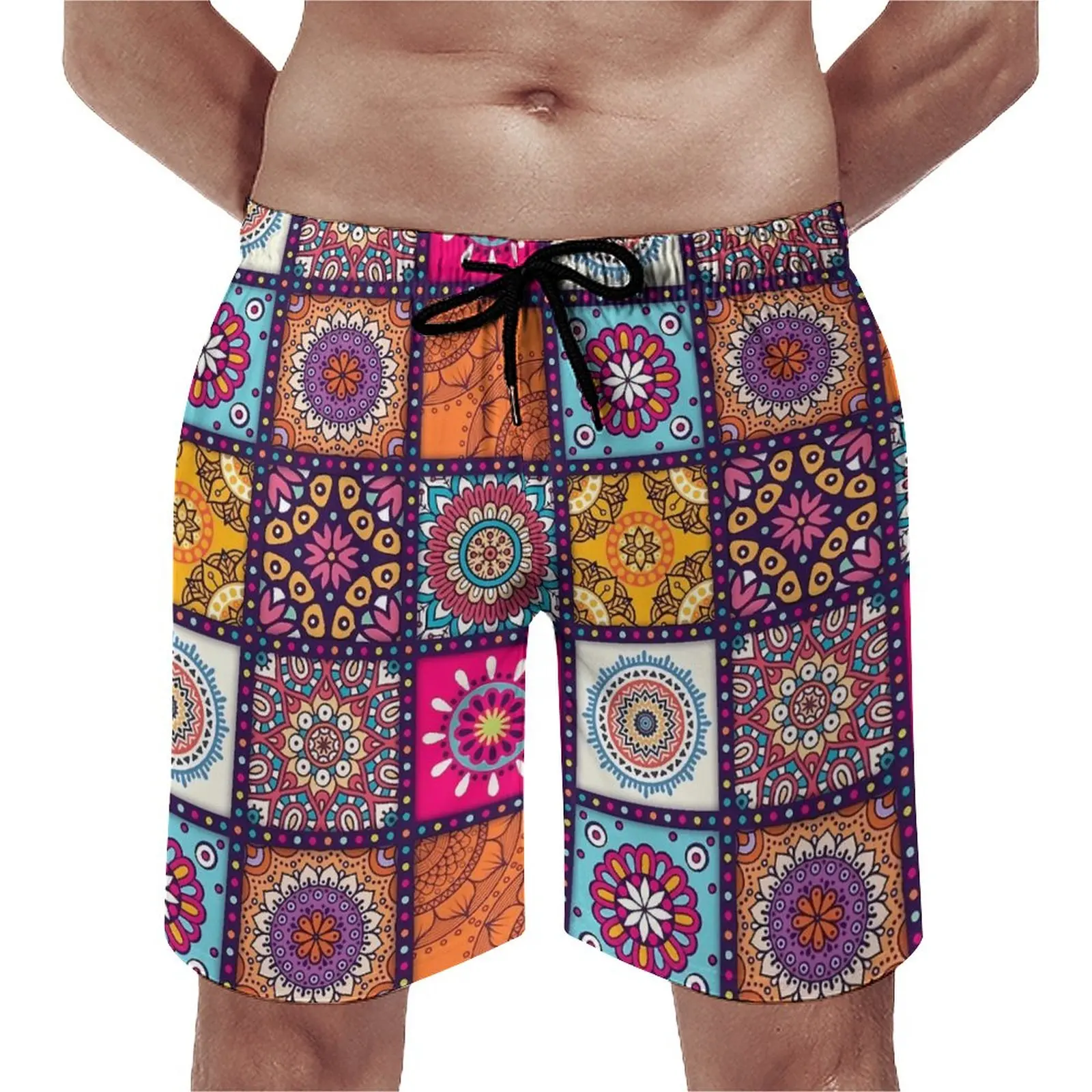 

Забавные пляжные шорты Dashiki, летние африканские шорты, мужские пляжные шорты, быстросохнущие пользовательские плавательные трусы