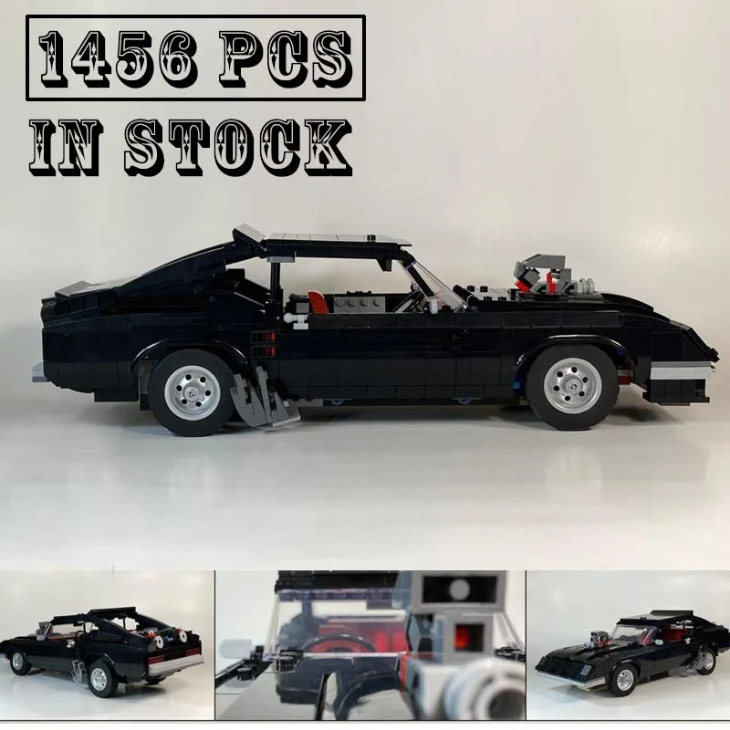 

New MOC130944 z28 Interceptor Mad Max Super Racing Car Compatible 10304 Model Building Blocks children toy holiday Christma gift