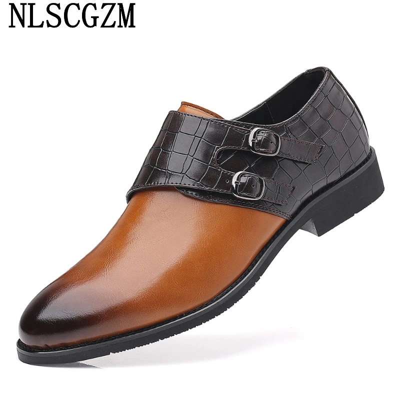

Monk Strap Shoes for Men The Office Formal Shoes Men LEATHER Italiano Casual Dress Man Shoes Brown Dress 47 Wedding Dress Sapato