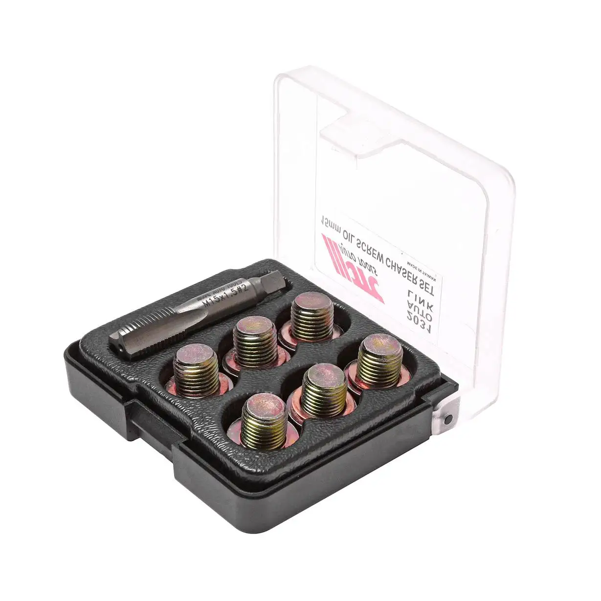 Набор ремонтный JTC 2031 (Вес 408г ремонт поврежденной или сорванной резьбы) |