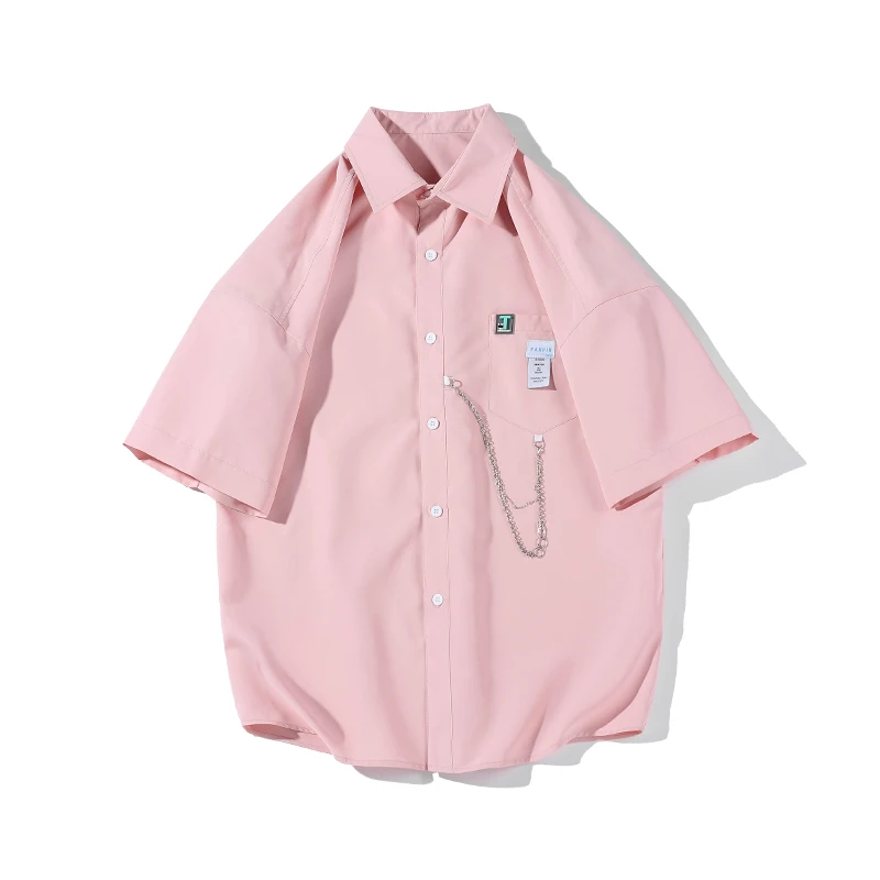 

Абсолютная новинка 2022, Пляжная летняя рубашка с коротким рукавом и цветочным принтом, с гавайским воротником, в Корейском стиле, мужская оде...