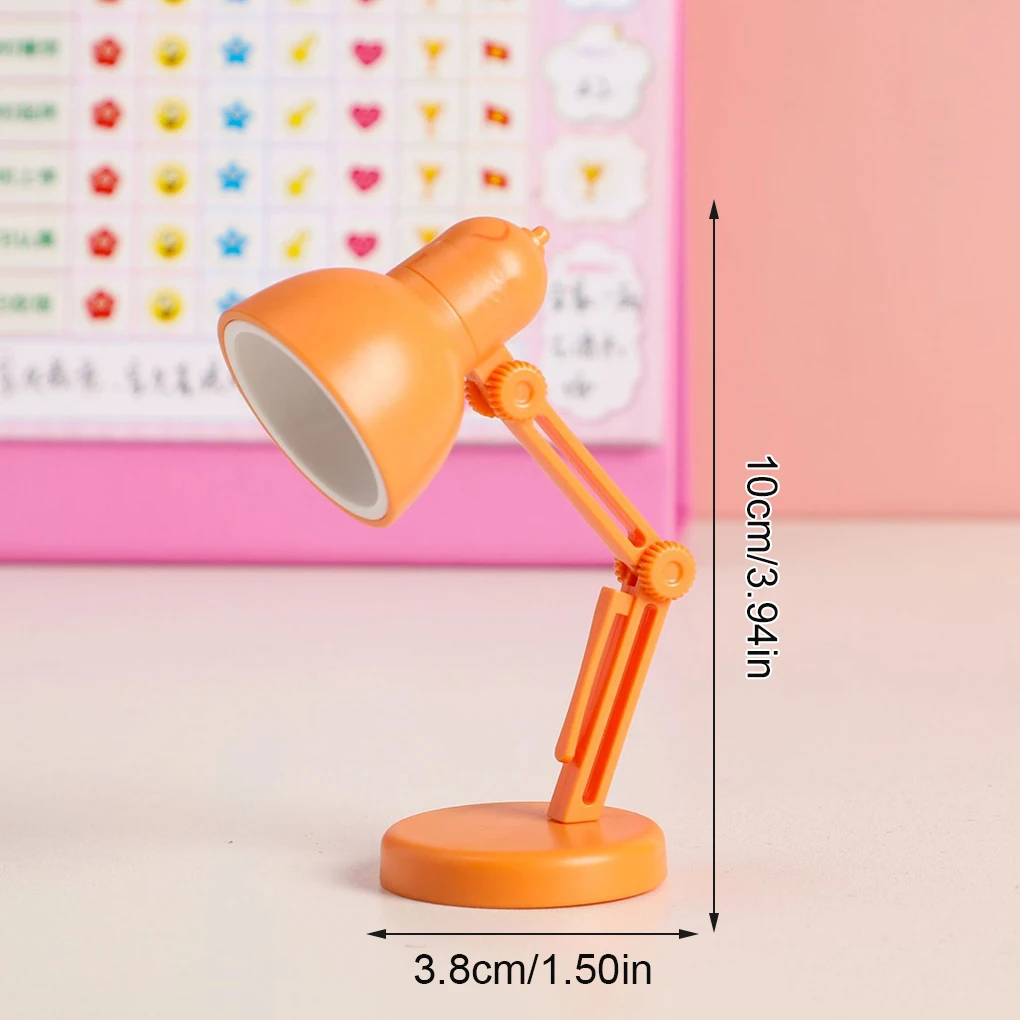 

Reading Lamp 2W LED Folding Mini Table Light 180 Adjustable Desktop Night Lamp Type 1 Blue