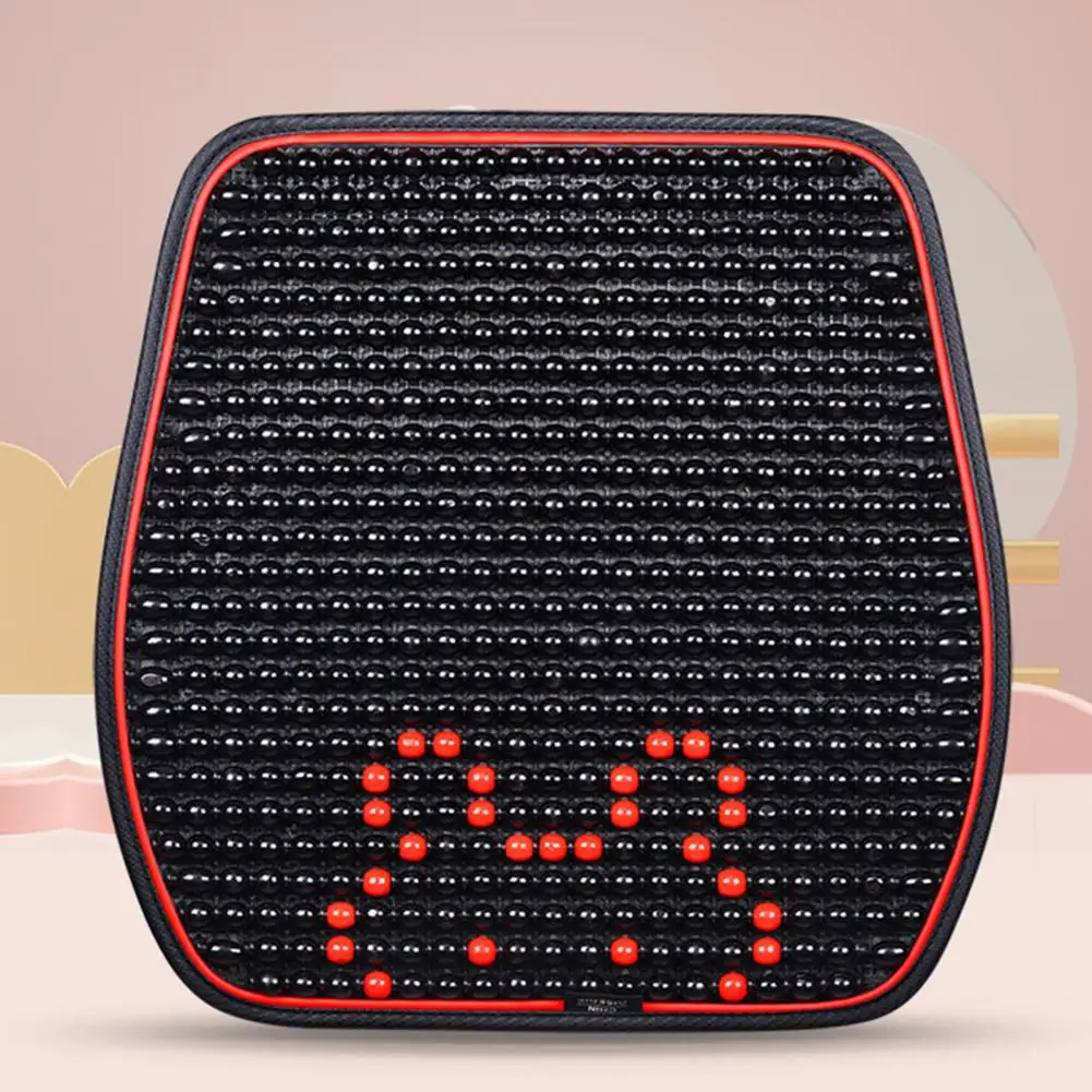 

Durable Seat Cover Lightweight Summer Ventilated Bead Seat Cushion Wear-resistant Reusable Car Seat Cushion for Car
