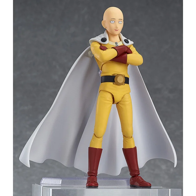 Фото 15 см аниме One Punch Man Сайтама Figma 310 ПВХ фигурка Коллекционная модель игрушки подарок на день рождения №5