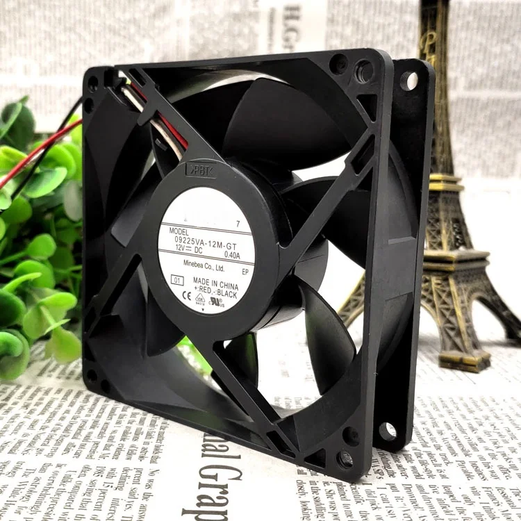 

Brand new original 09225VA-12M-GT 9225 DC 12V 0.40A 3 wire cooling fan