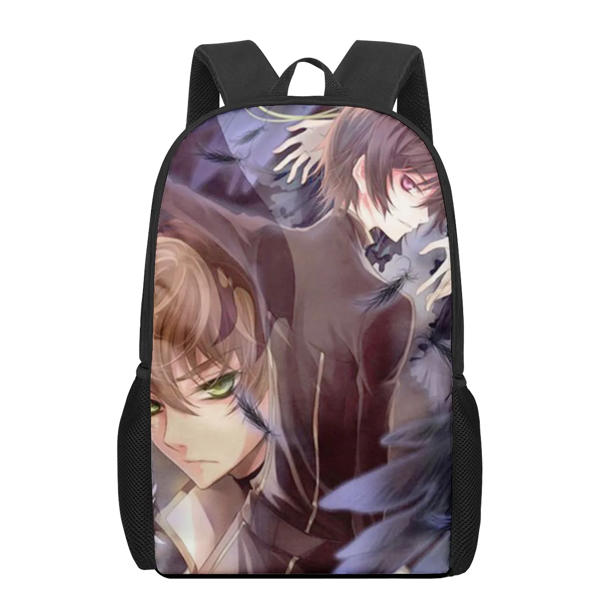 CODE GEASS Lelouch of the Rebellion Print School Bags for Boys Girls Primary Students Backpacks Kids Book Bag Satchel Back Pack