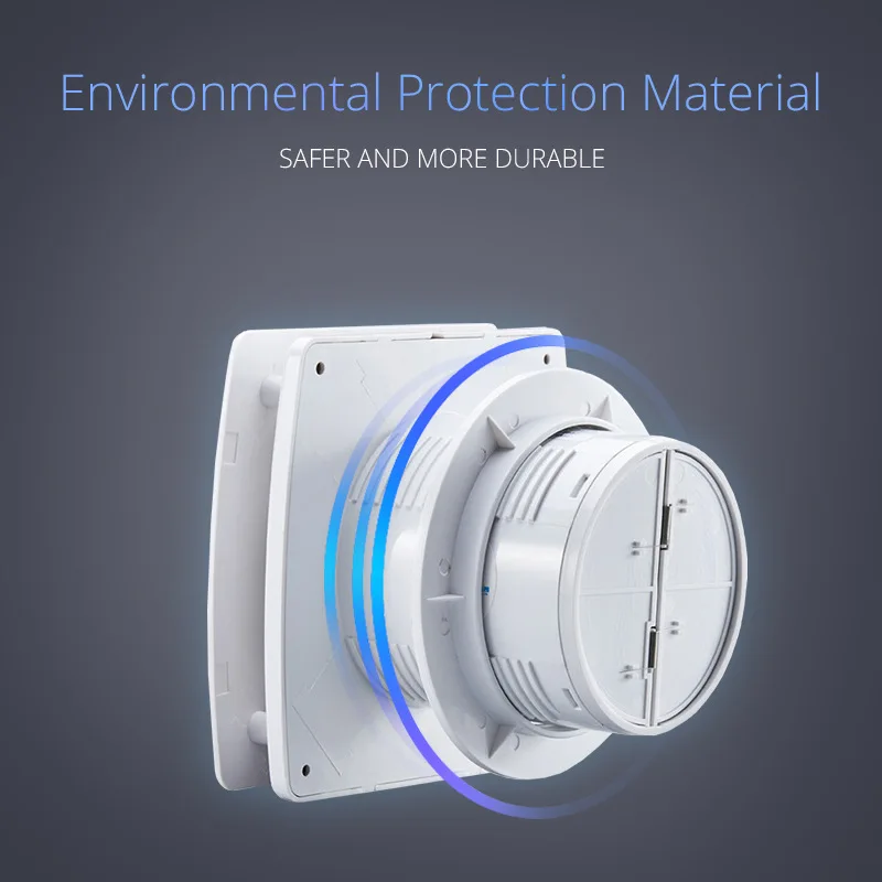 

4inch Exhaust Fan Home Bathroom Kitchen Bedroom Toilet Low Noise Ventilator Fan Hotel Wall Silent Extractor Exhaust Fan