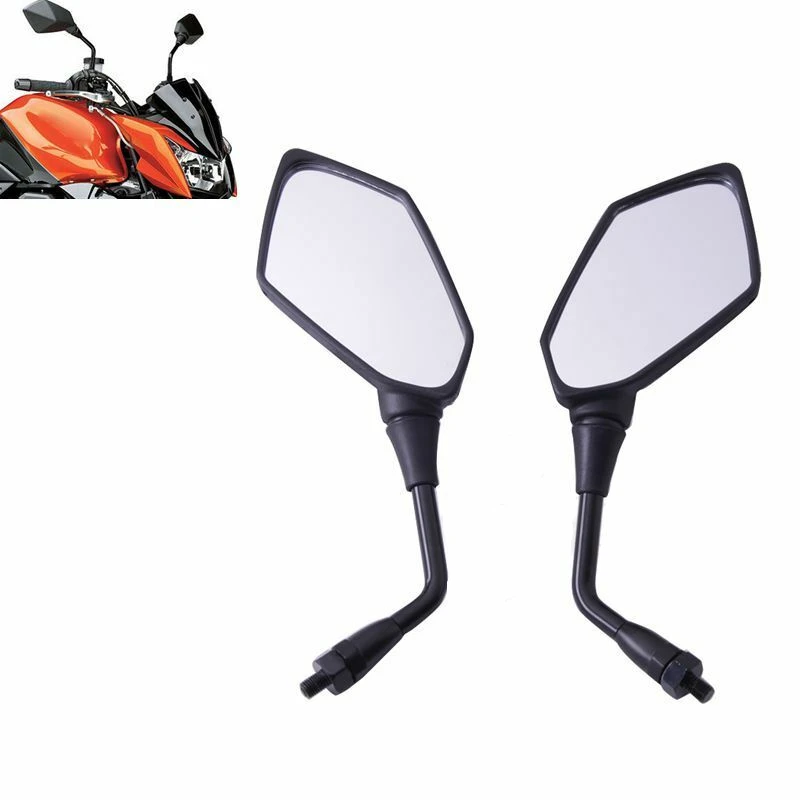 Боковые зеркала заднего вида для мотоцикла Kawasaki Z1000 2003-2013 Z750 2004-2012 ER6B ER-6N 2006-2010 KLE400 KLE500 Versys 1000 750