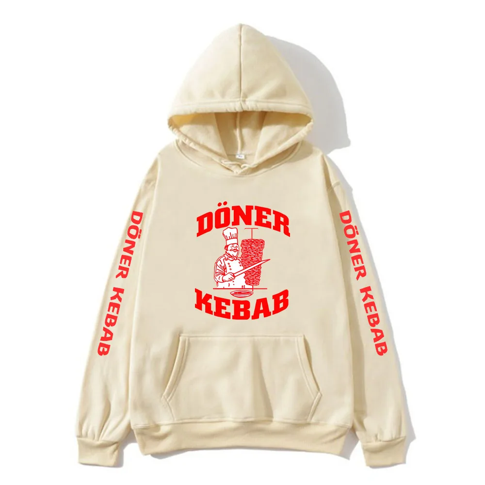 Doner Kebab Hoodie Cartoon Anime Graphic Sweatshirt Men Clothing Winter Streetwear Harajuku Women Y2k Clothes Autumn Sudaderas