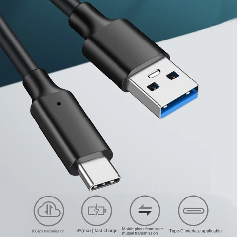 Кабель USB 3.2 Type-A к USB C 60 Вт