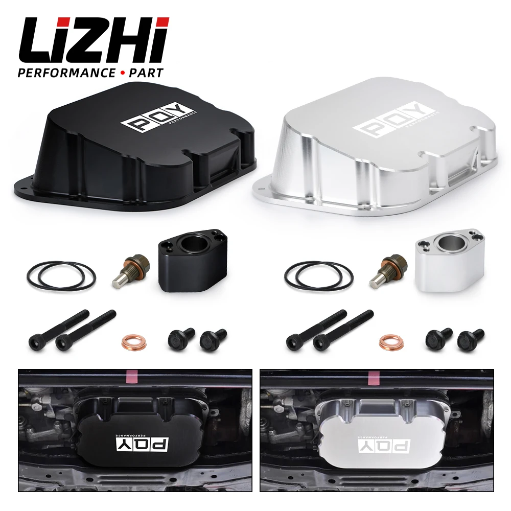 

CNC Aluminum Engine Oil Pan For 09-on Nissan R35 GT-R VR38 CBA DBA LHD&RHD Deep Wet Sump Oil pickup extension 1.5+ Oil Capacity