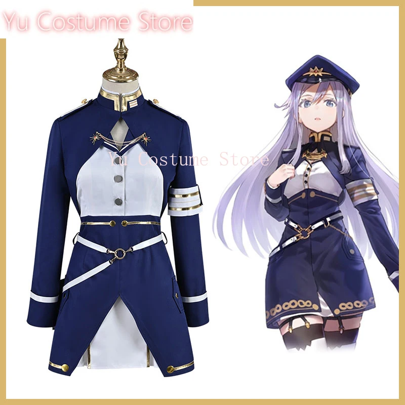 ЮйКостюм Аниме! 86-Восемьдесят шесть- Владилена Милизе боевой костюм платье