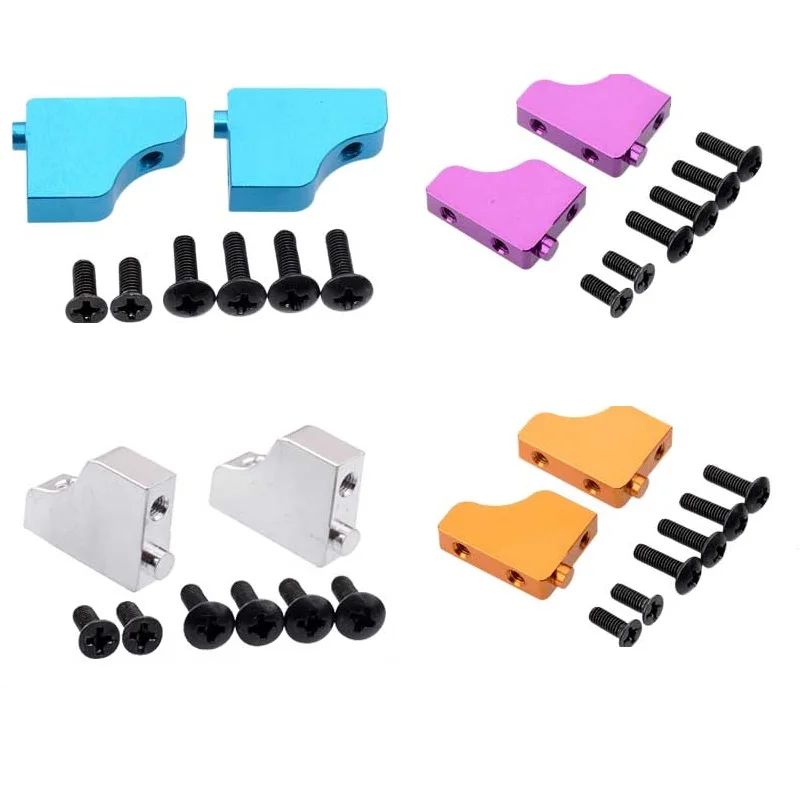 Алюминиевое Крепление сервопривода для радиоуправляемого автомобиля 103013 (03013) + винты для 1/10 HSP 94103 94107 94111 94123Pro детали для обновления дорожного Багги грузовика Алюминиевое Крепление сервопривода для радиоуправляемого автомобиля 103013 (03013) + винты для 1/10 HSP 94103 94107 94111 94123Pro детали для обновления дорожного Багги грузовика