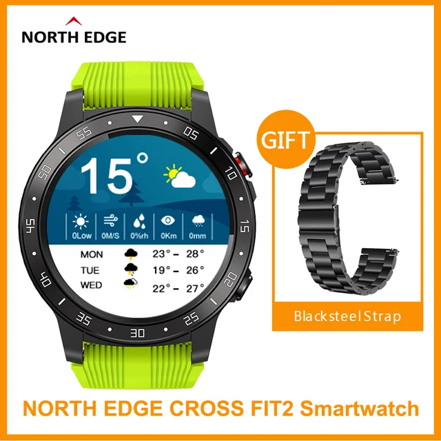 Инструкция часов north edge на русском