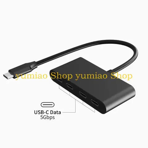 USB C Hub 4 портов Laffing Lalloy
