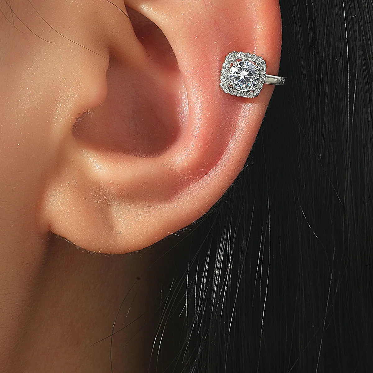 

Серьги-клипсы Женские винтажные золотистые/серебристые, без отверстий