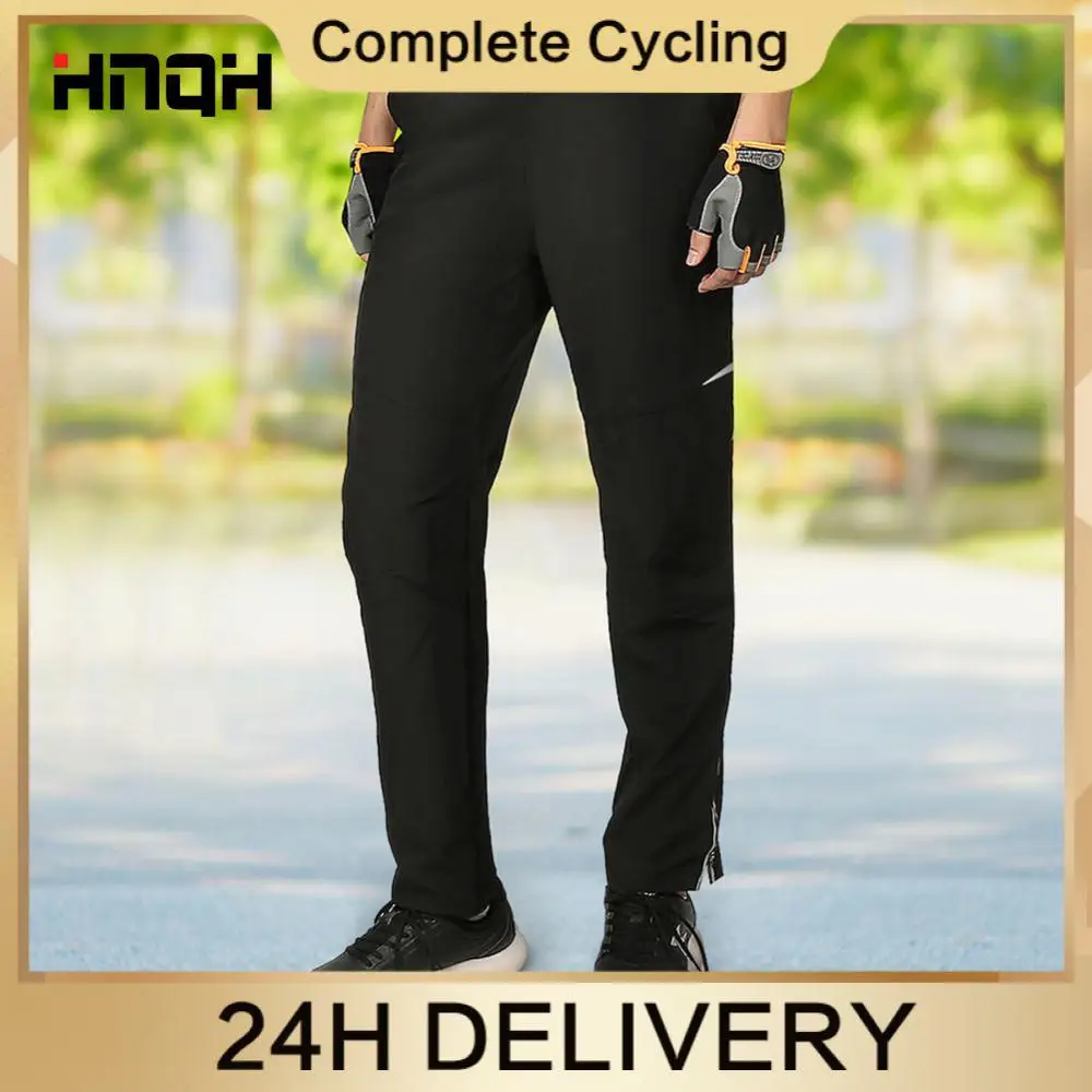 

Спортивные Леггинсы со светоотражающим логотипом, спортивное снаряжение из полиэстера, брюки для альпинизма, женские велосипедные брюки, впитывающие влагу уличные брюки