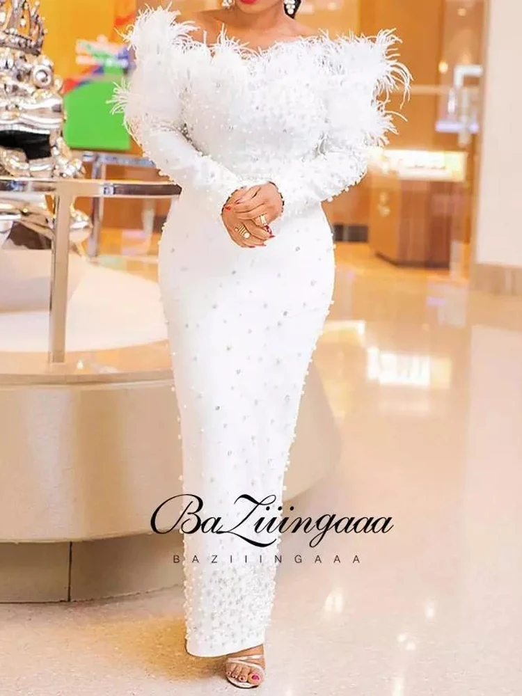 

Длинное женское платье с блестками BAZIIINGAAA, блестящее платье для коктейльных вечеринок, платье для выпусквечерние вечера