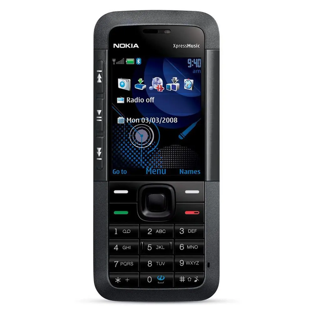 Оригинальный разблокированный Nokia 5310 Xpress музыка Bluetooth Java MP3 плеер Поддержка