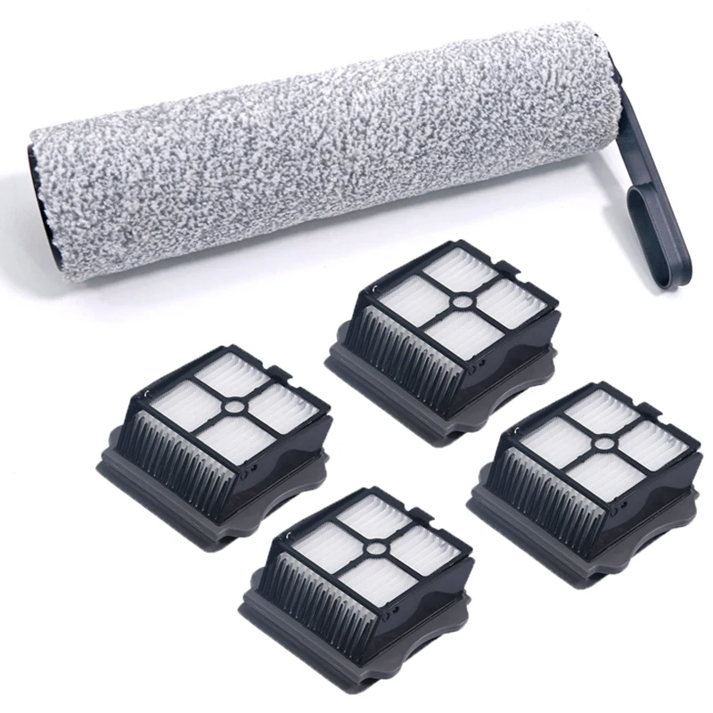 

Roller Brush Main Brush Filter for TINECO Floor 2.0 LED/LCD Household Cleaning Parts Replace Tool Vacuum Accessories 4 Filter E