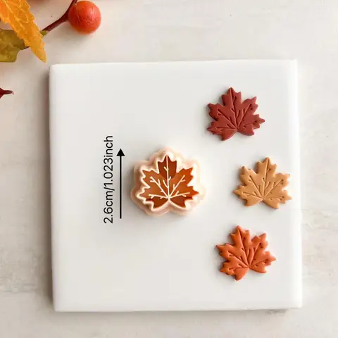 Фрезы для сережек из полимерной глины "Цветы"