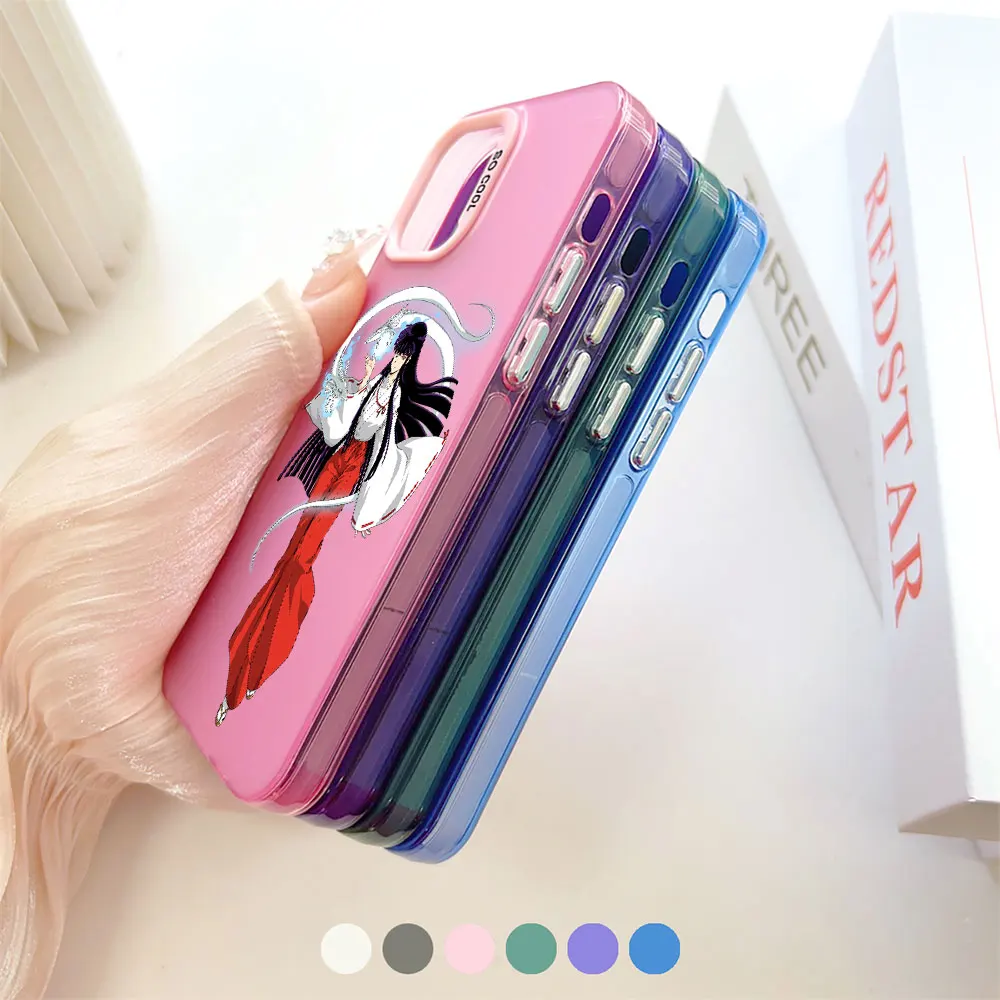 I-Inuyasha Kikyo PHONE CASE FOR VIVO T1X S17T S17 S16E S15 S12 S1 V40 V29 V29E V27E V23 V23E V25 IQOOU 5X NEO S PRO