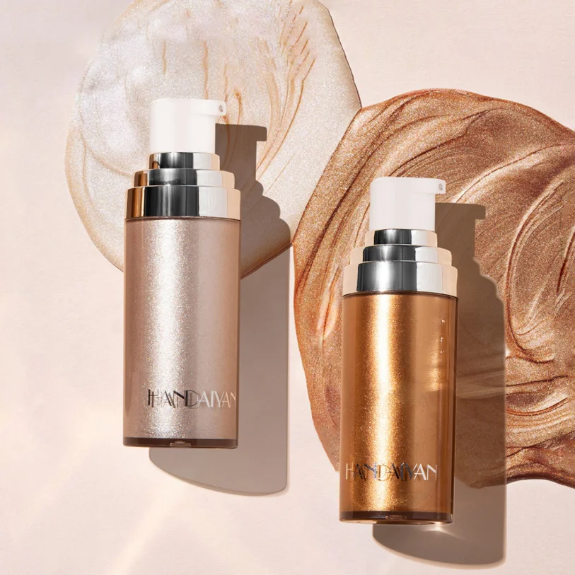 

Sdotter, 4 цвета, мерцающее тело, светящееся средство, бронзовая лампа, яркий жемчужный блеск, сильный блеск, Праймер, макияж TSLM2