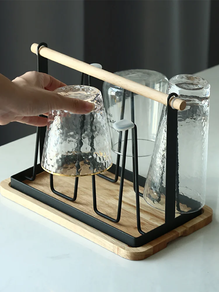 

Cup Drying Rack Cup Holder Storage Kitchen Counter Drainer Glasses Stand Bottle Storage Tumbler Cleaning Dryer Rack Organizer