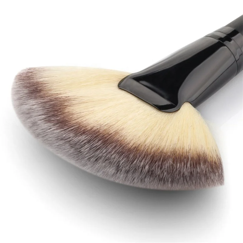 Makeup Fan Shape Powder Concealer Mix Marker Highlighting Brush Nail Art for | Brushes