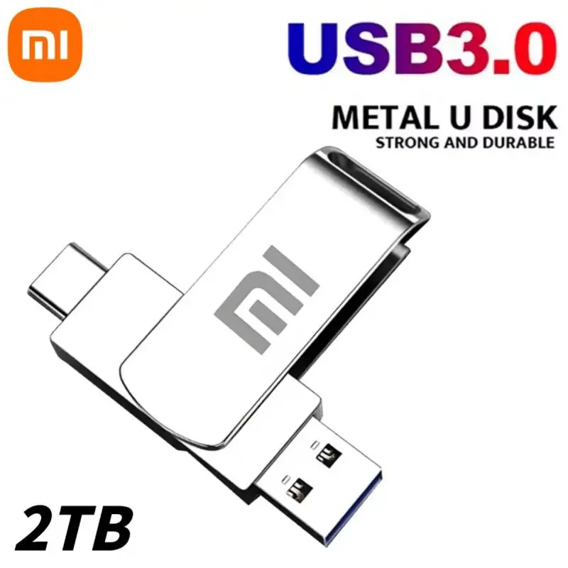 USB-флеш-накопитель Mijia Xiaomi 1 ТБ Металлический Высокоскоростной флеш-накопитель Usb 3