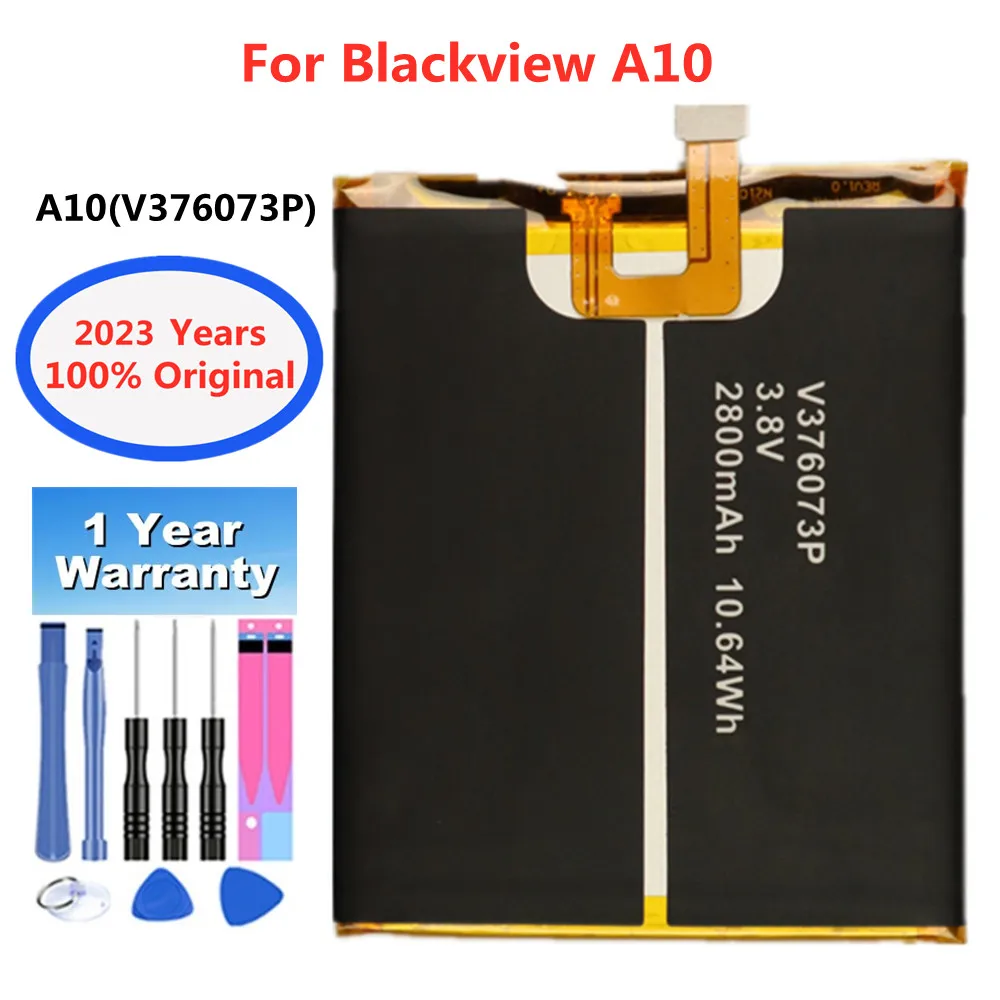 

2023 New 100% Original 2800mAh A10 Phone Battery For Blackview A10 A10 Pro High quality Batteries With Tools+Tracking Number