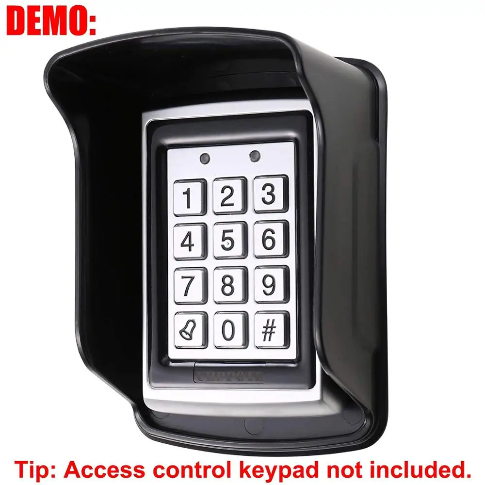 

Plastic Waterproof Rain Cover for Access Control Keypad Controller Rainproof Protection Shell