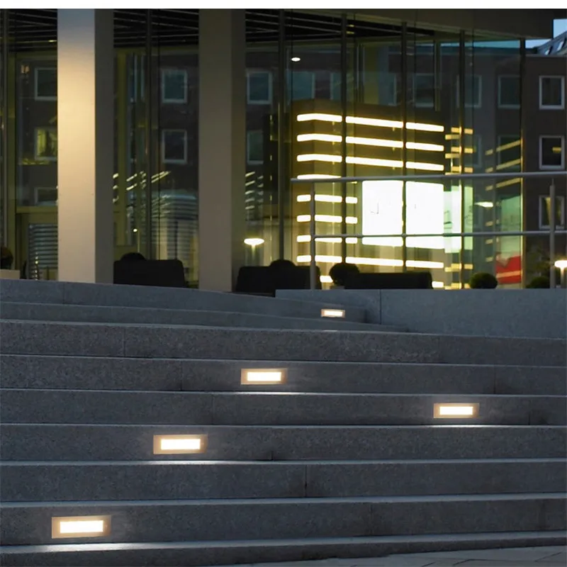 Водонепроницаемый Светодиодный Настенный Светильник 5 Вт Ip65 Прямоугольное